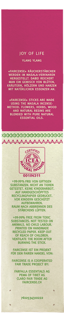 Farfalla Ylang Ylang / Joy of Life, Faircense Räucherstäbchen