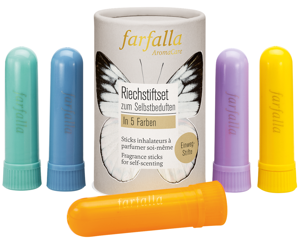 Farfalla Riechstiftset in 5 Farben