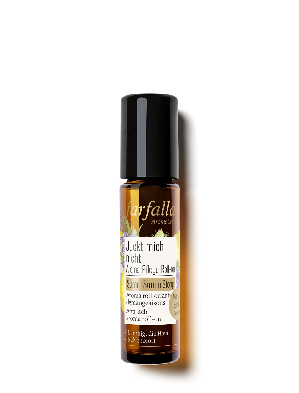 Farfalla – Juckt mich nicht Aroma-Pflege-Roll-on, Summ Summ Stopp, 10 ml