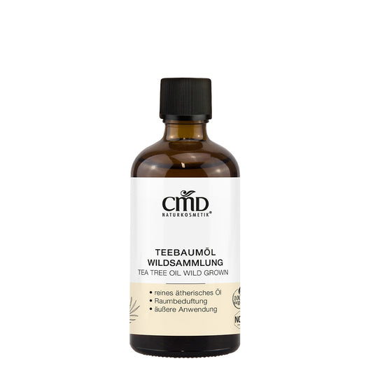 CMD Teebaumöl Wildsammlung 100 ml mit Tropfeinsatz - die Naturcosmetic