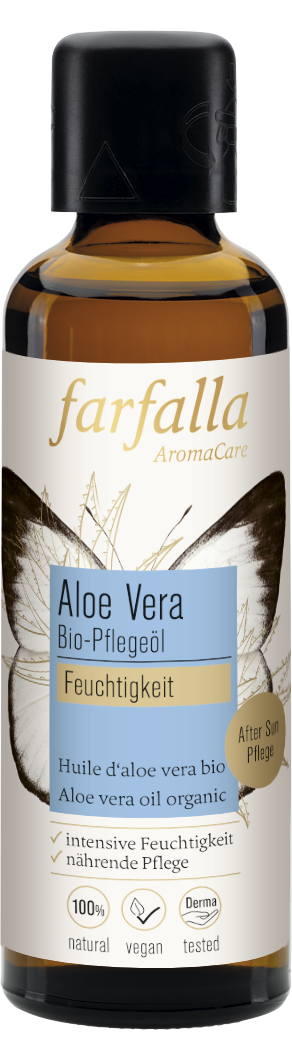Farfalla – Aloe Vera Bio-Pflegeöl, Feuchtigkeit, 75 ml