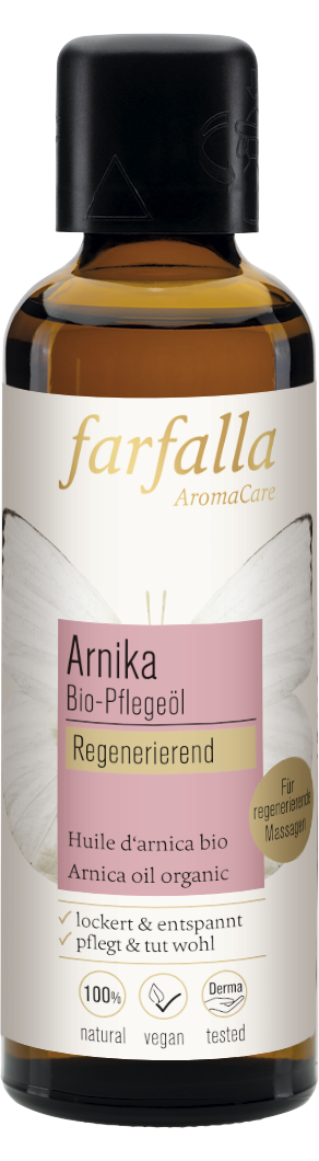 Farfalla – Arnika, Bio-Pflegeöl, regenerierend, 75 ml
