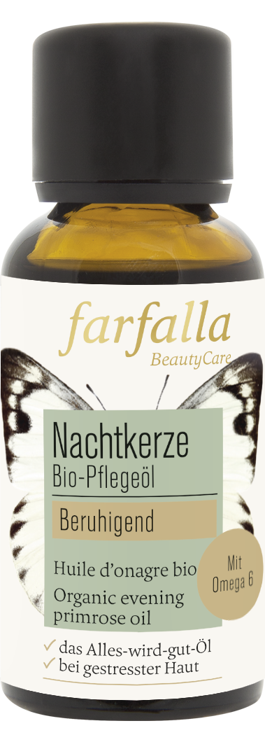 Farfalla – Nachtkerze Bio-Pflegeöl, beruhigend, 30 ml