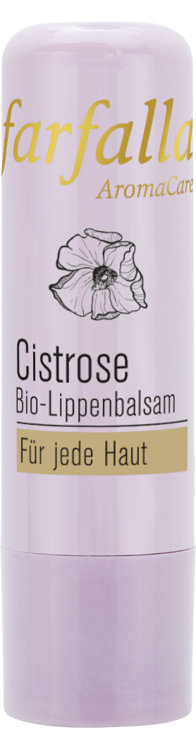 Farfalla Cistrose Für jede Haut, Bio-Lippenbalsam, 4.6g