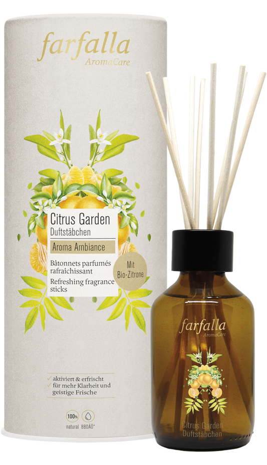 Farfalla – Duftstäbchen Citrus Garden Aroma Ambiance, 150 ml