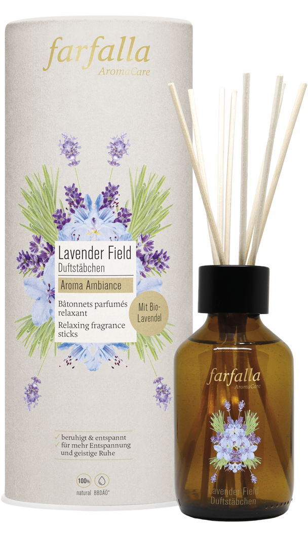 Farfalla – Duftstäbchen Lavender Field Aroma Ambiance, 150 ml