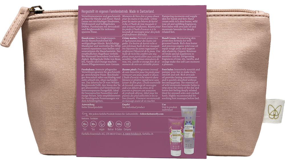 Farfalla Hand- und Fusspflege Beauty Set