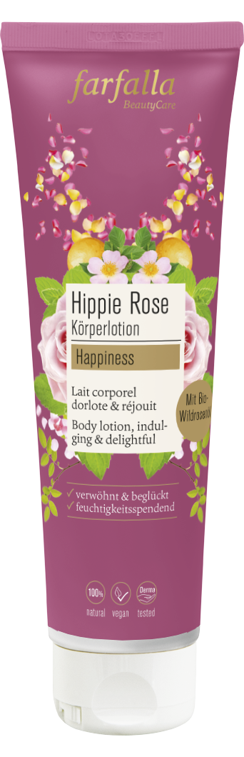 Farfalla – Hippie Rose Happiness Körperlotion, 150 ml