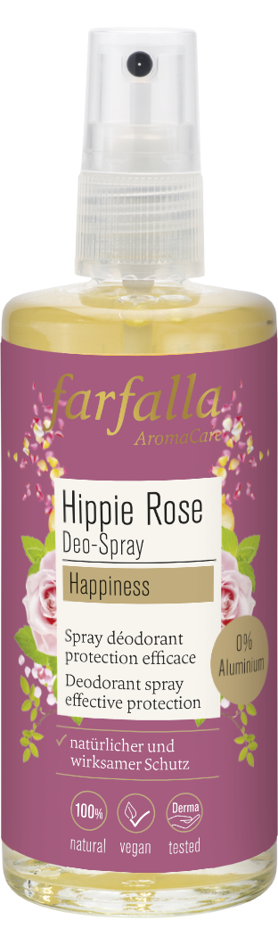Farfalla – Hippie Rose Happiness Deo-Spray, 100 ml