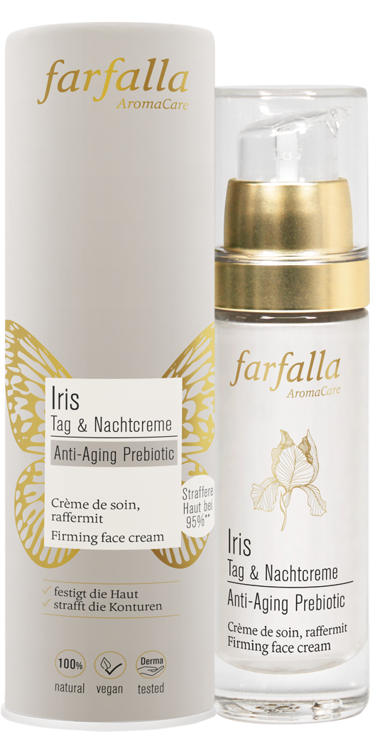 Farfalla Iris Anti-Ageing Prebiotic, Tag & Nachtcreme, 30ml