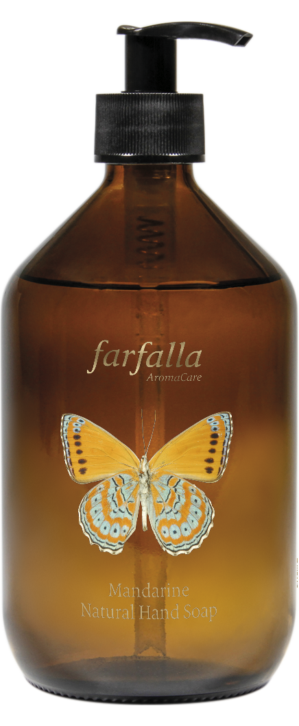 Farfalla – Mandarine Natural Hand Soap, 500 ml