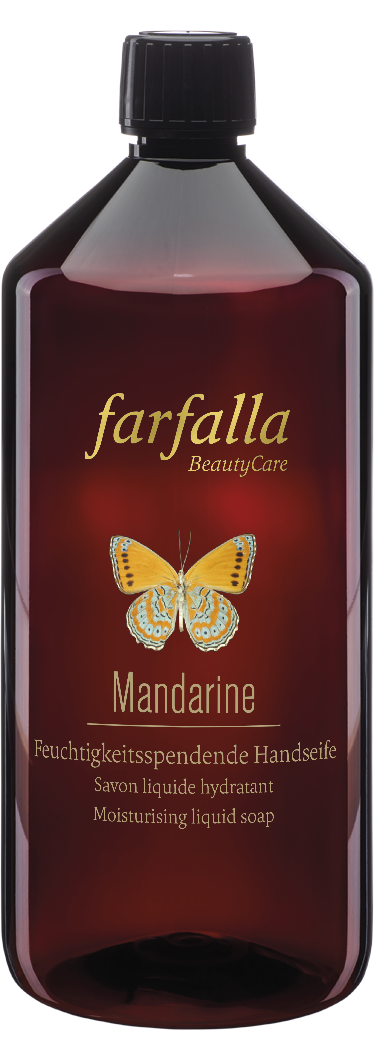 Farfalla – Mandarine Carpe Diem Feuchtigkeitsspendende Handseife, 1000 ml