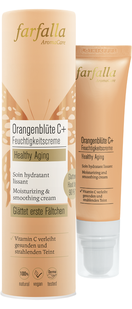 Farfalla Orangenblüte C+ Feuchtigkeitscreme, Healthy Aging, 30ml