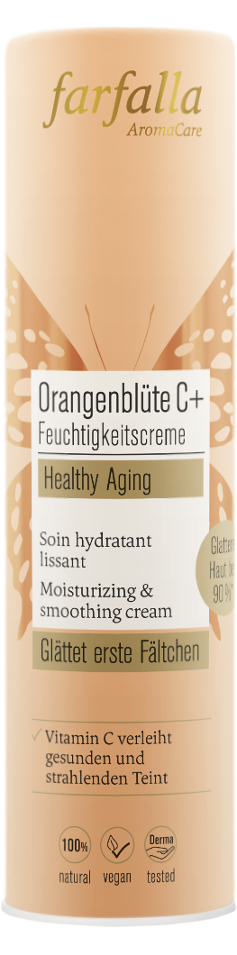 Farfalla Orangenblüte C+ Feuchtigkeitscreme, Healthy Aging, 30ml