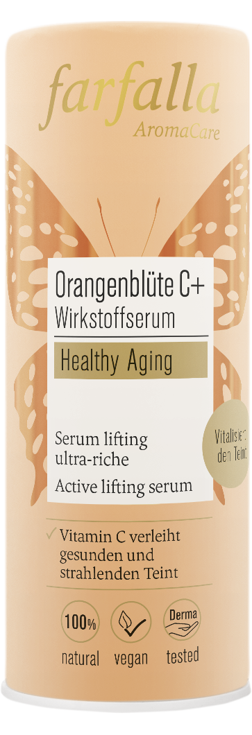 Farfalla Orangenblüte C+ Wirkstoffserum, Healthy Aging, 15ml