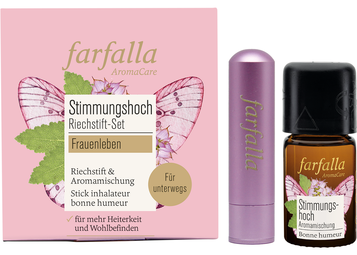 Farfalla Riechstift Set Stimmungshoch, Frauenleben