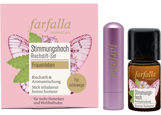 Farfalla Riechstift Set Stimmungshoch, Frauenleben