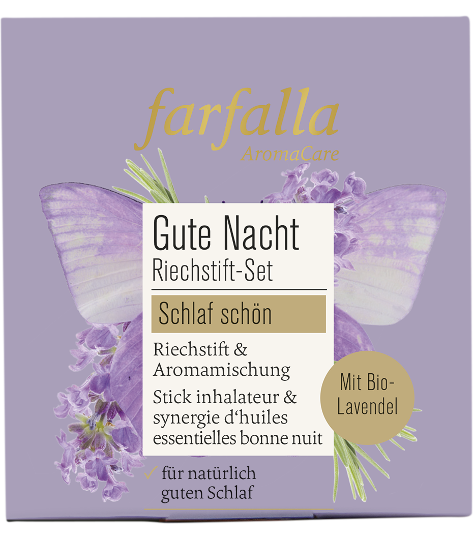 Farfalla Riechstift Set Gute Nacht, Schlaf schön