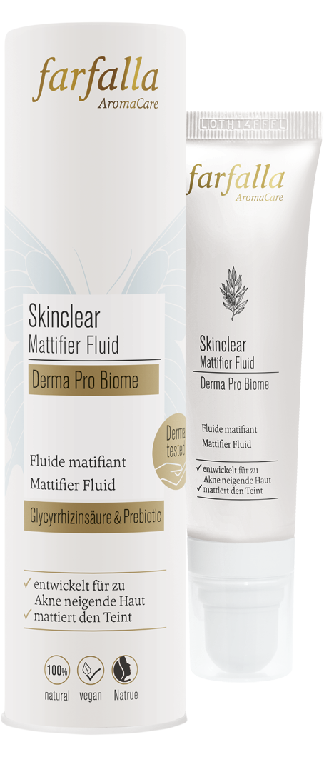 Farfalla Skinclear Mattifier Fluid, Derma Pro Biome, 30ml