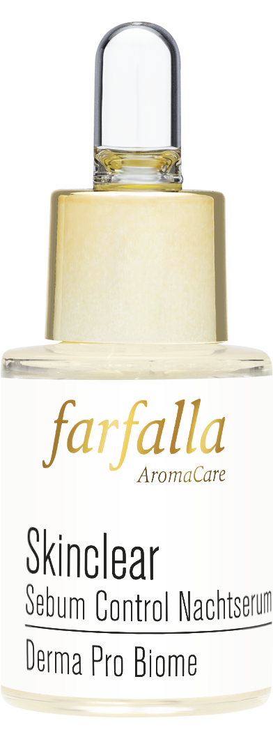 Farfalla Skinclear Sebum Control Nachtserum, Derma Pro Biome, 15ml