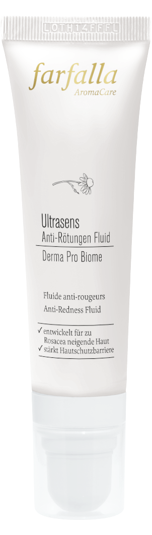 Farfalla Ultrasens Anti-Rötungen Fluid, Derma Pro Biome, 30ml