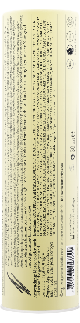 Farfalla Vanilla Glow Glückscreme, Happy Booster, 30ml