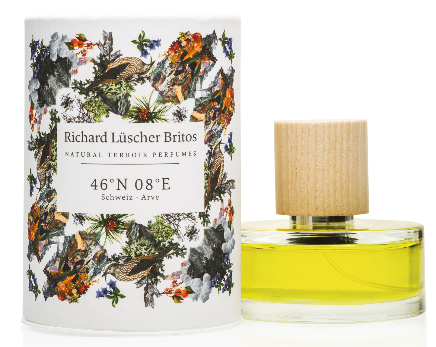 Farfalla 46°N 08°E - Schweiz - Arve, Natural Terroir Perfumes 50 ml