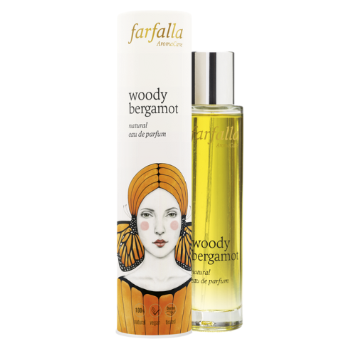 Farfalla woody bergamot, natural eau de parfum 50 ml