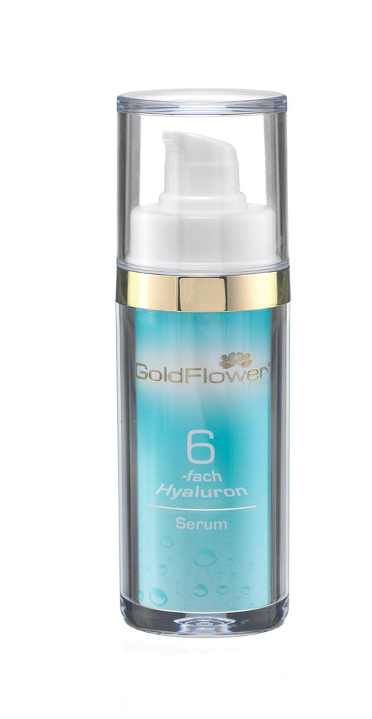 Goldflower 6-fach Hyaluron Serum 30 ml - die Naturcosmetic
