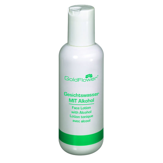 Goldflower Gesichtswasser mit Alkohol 150 ml - die Naturcosmetic