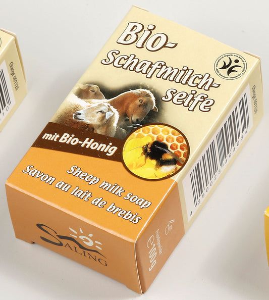 Saling Schafmilchseife Bio-Honig kbA 100 g