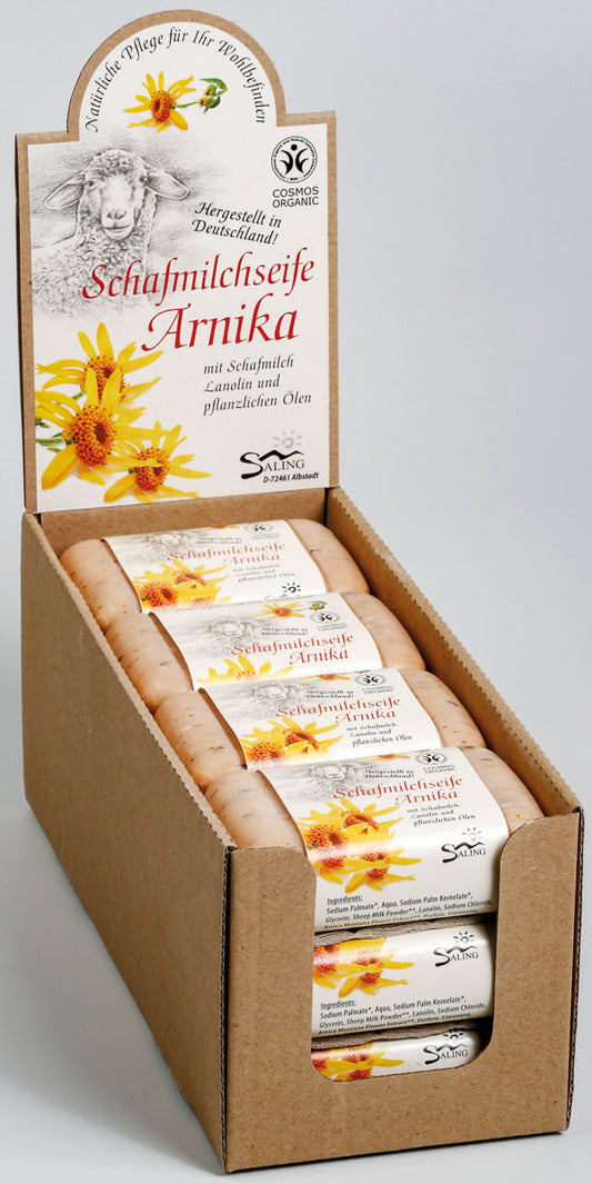 Saling Schafmilchseife Arnika 100 g - die Naturcosmetic
