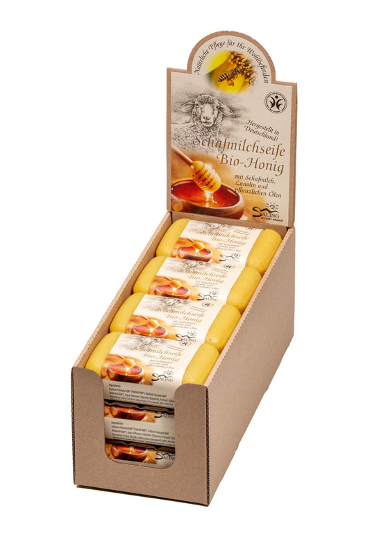 Saling Schafmilchseife Bio-Honig 100 g - die Naturcosmetic