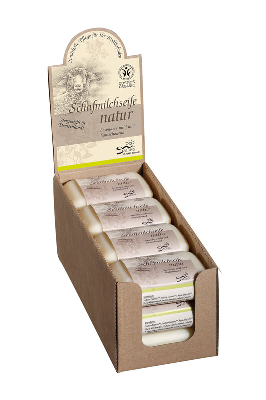 Saling Schafmilchseife natur 100 g - die Naturcosmetic