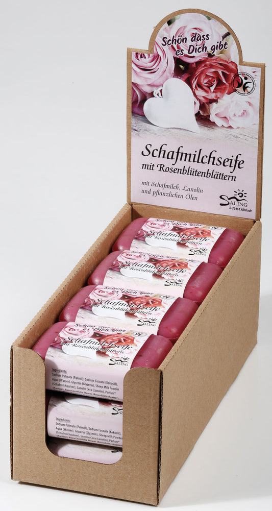 Saling Schafmilchseife "Schön dass es Dich gibt" 100 g - die Naturcosmetic