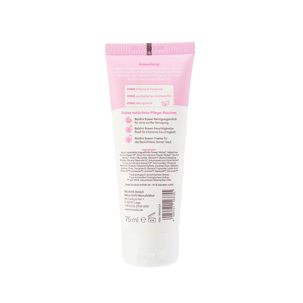 Baldini - Rose Reinigungsmilch 75 ml