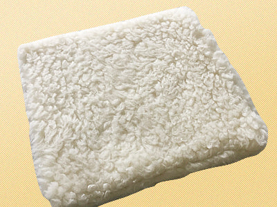 Saling Kissenhülle Zottel mit Reißverschluß 40 x 40 cm - die Naturcosmetic