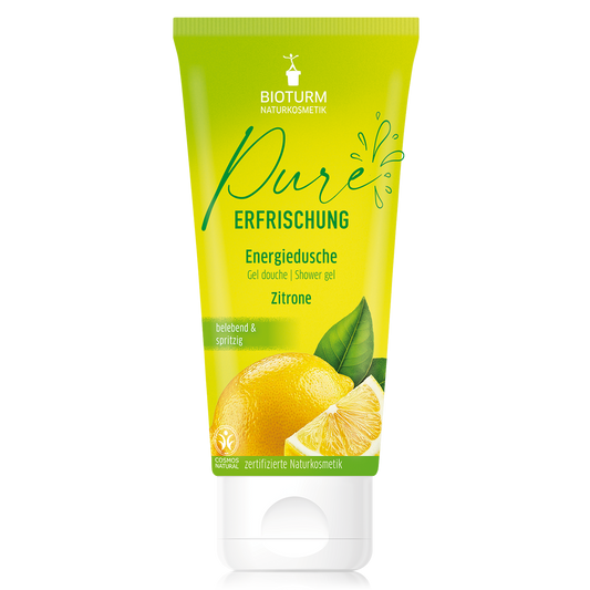 Bioturm Pure Erfrischung | Energiedusche Zitrone 200 ml