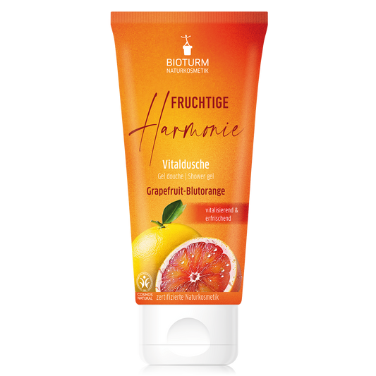 Bioturm Fruchtige Harmonie | Vitaldusche Grapefruit-Blutorange 200 ml