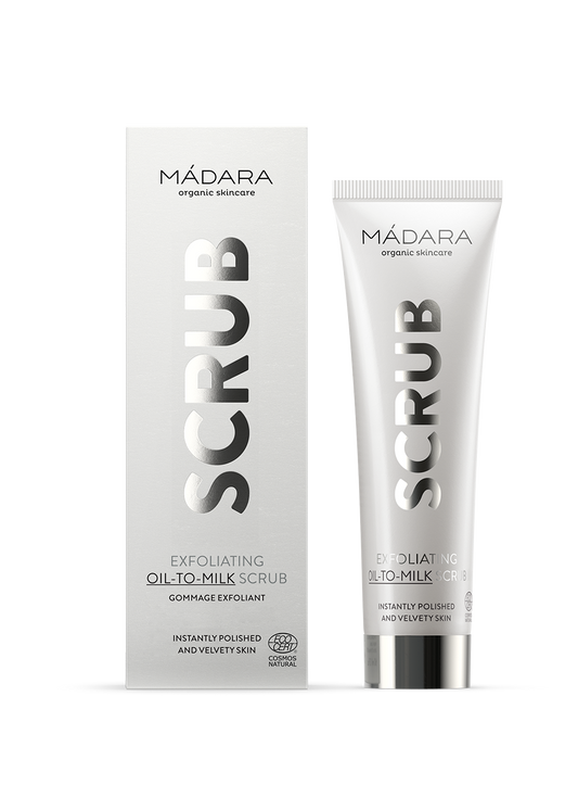 Madara Öl-zu-Milch-Peeling - Exfoliating Oil-to-milk scrub 60 ml - die Naturcosmetic