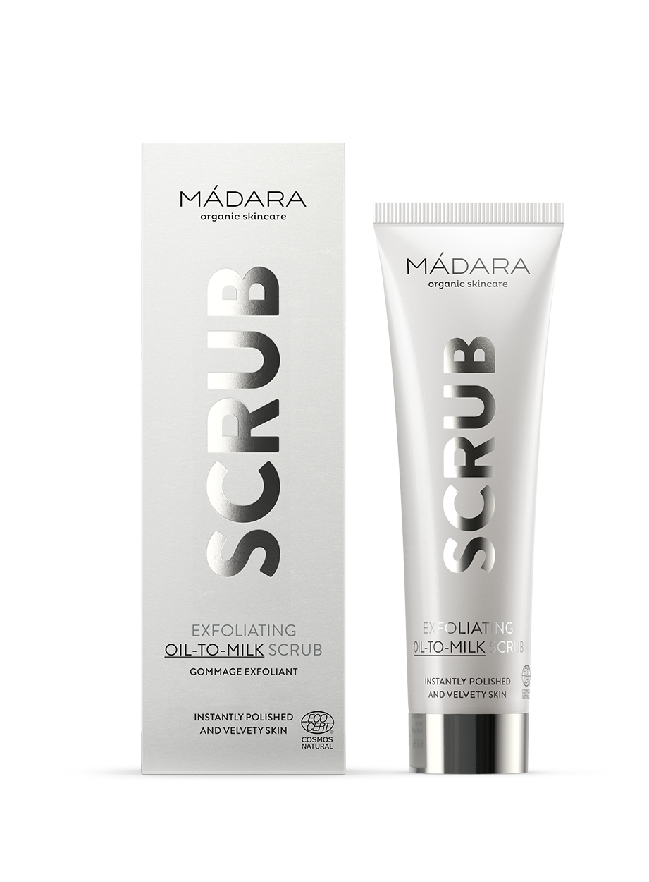 Madara Öl-zu-Milch-Peeling - Exfoliating Oil-to-milk scrub 60 ml - die Naturcosmetic
