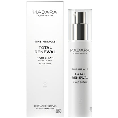 Madara TIME MIRACLE Total Renewal Night Cream 50 ml - die Naturcosmetic