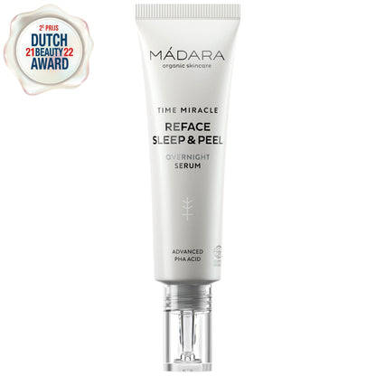 Madara TIME MIRACLE Reface Sleep & Peel Overnight Serum 30 ml - die Naturcosmetic