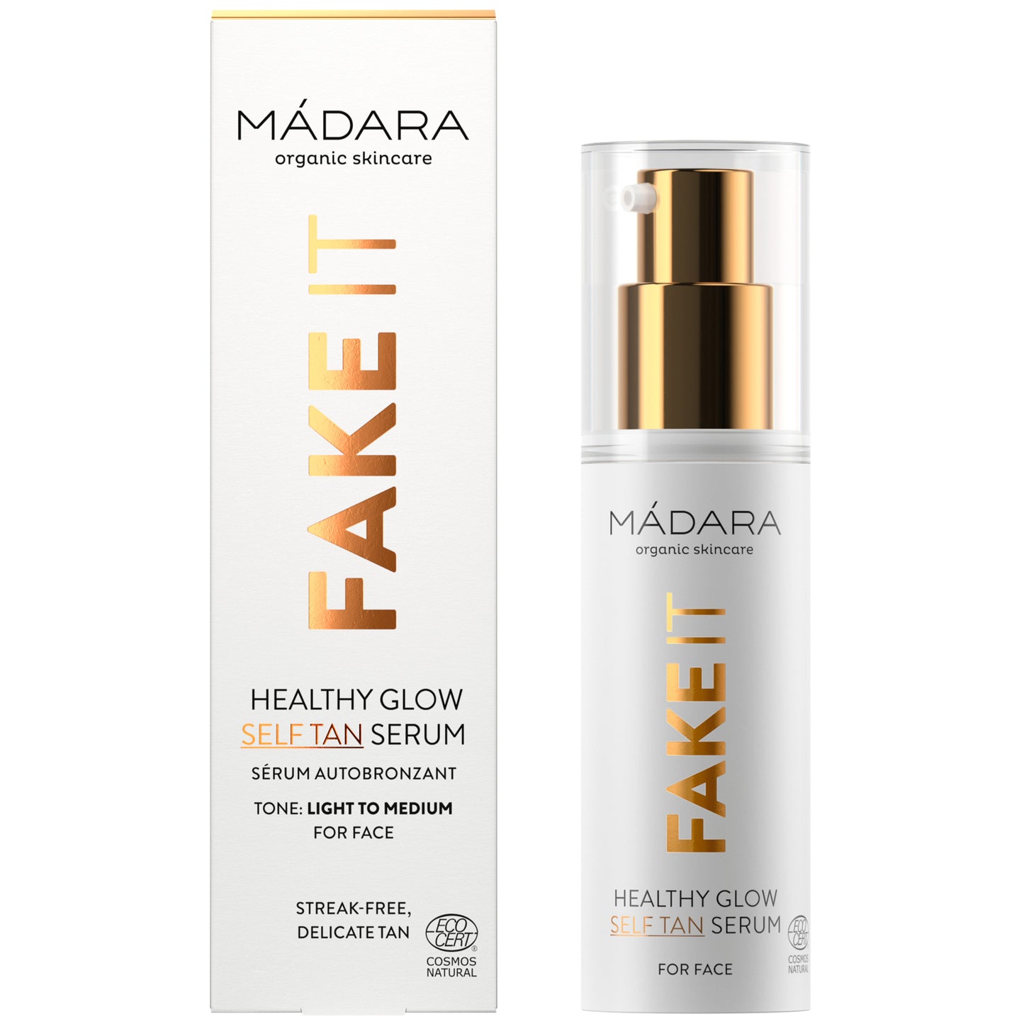 Madara FAKE IT Selbstbräunungsserum, 30 ml - die Naturcosmetic