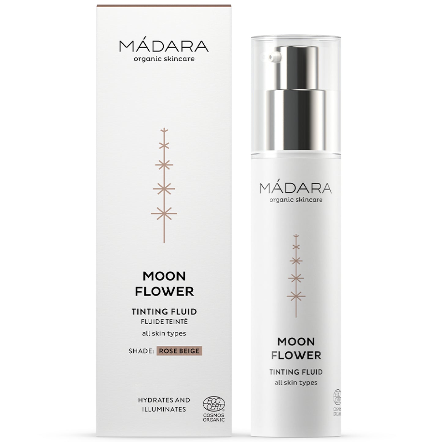 Mádara MOON FLOWER Rose Beige Tinting Fluid 50 ml