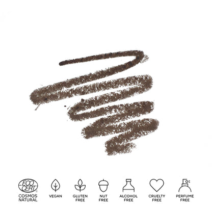 Madara Augenbrauenstift, #1 DARK BROWN, 1 g