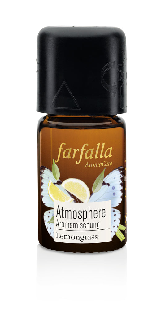 Farfalla – Sei erfrischt, Lemongrass, Atmosphère Aromamischung, 5 ml