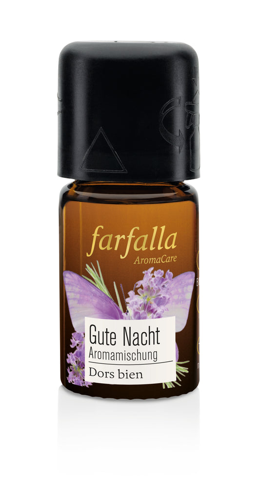 Farfalla – Schlaf schön, Lavendel, Gute Nacht Aromamischung, 5 ml