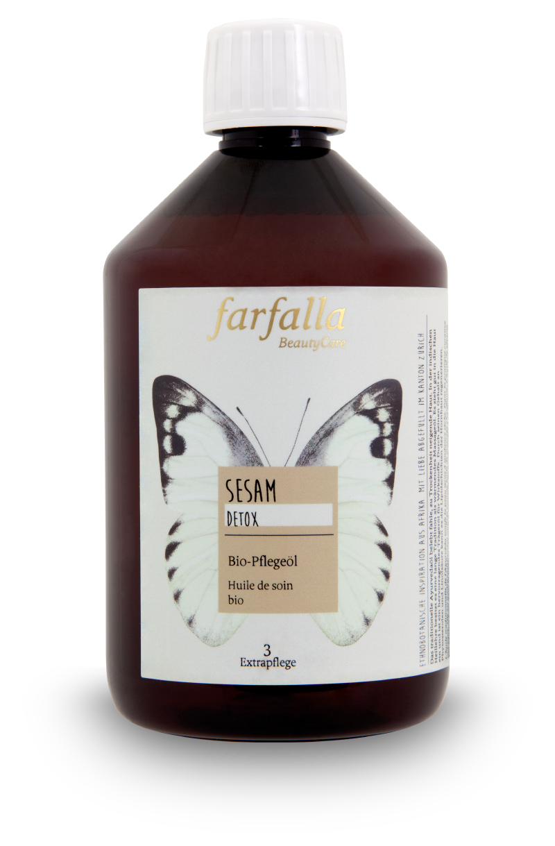 Farfalla – Sesam Bio-Pflegeöl, Detox, 500 ml