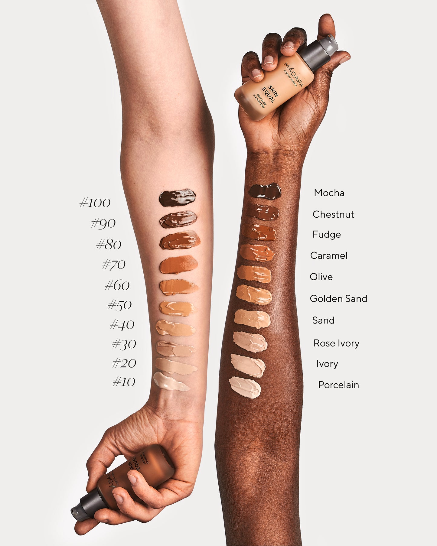Madara Skin Equal Foundation #20 Ivory, 30 ml